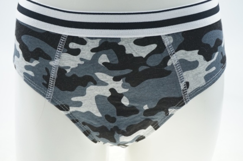 Boy's Combed Camouflage Cotton with Allover Water print Briefs