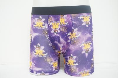 Men's Polyester Elastine with Sublimation print Boxers
