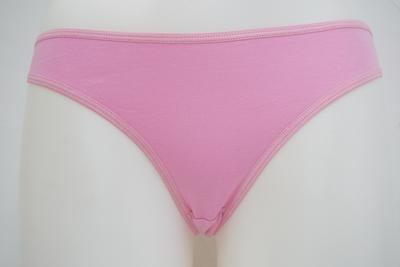Women's Combed Cotton Elastine Solid G-string