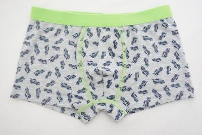 Boy's Combed Cotton  Elastine Allover water print Boxers