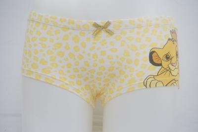 Women's Combed Cotton Elastine with Reactive print and Glitter print Boxers