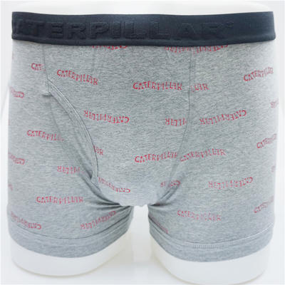 High Quality Men's Combed Cotton Elastane with Allover Print Boxers