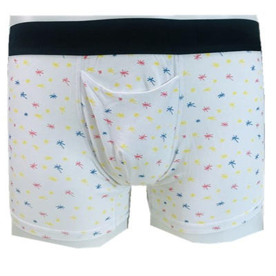 Beautiful Men's Micro Modal Spandex with Allover Print Boxers