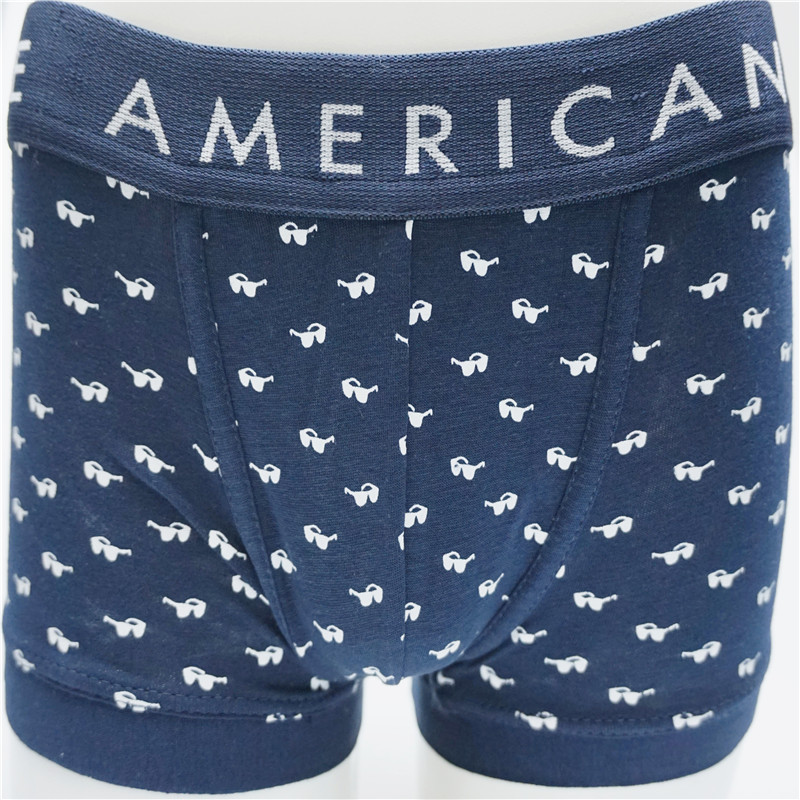 Perfect Fitting Boy Combed Cotton Elastane with Allover Rubber Print Boxers